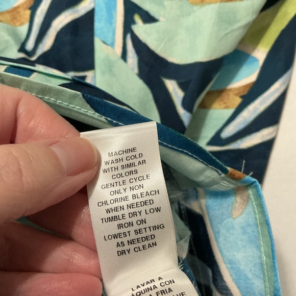 Donna Morgan Poplin Floral Print Sheath Mini Dress, Size 14, NWT Dillards - Picture 12 of 16